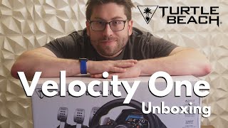 Turtle Beach Velocity One Race  Unboxing [upl. by Aititil]