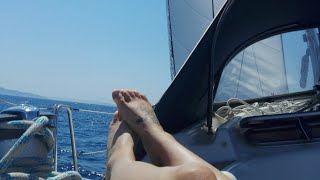 Island hopping with friends on board Paros Kimolos and Milos  EP 43 Sailing Seatramp [upl. by Yi947]