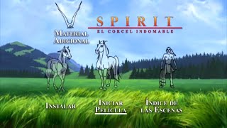 Spirit el corcel indomable DVD menú [upl. by Hattie986]