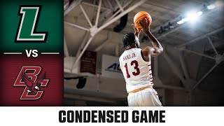 Loyola vs Boston College Condensed Game  202425 ACC Men’s Basketball [upl. by Adnarb]