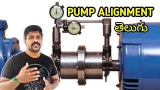 Pump Alignment Basics Telugu  Ravishankar  Lohisya Media [upl. by Hadihsar]