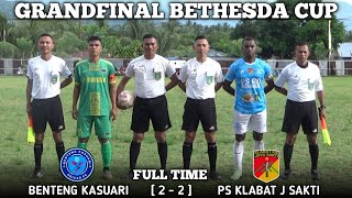 GRANDFINAL BETHESDA CUP TIBERIAS 2024  BENTENG KASUARI VS PS KLABAT 22 [upl. by Inaoj690]