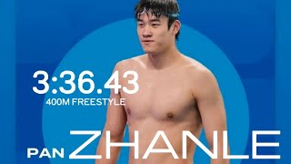 【Pan zhanle Duncan Scott】Pan wins 400m freestyle in Swimming World Cup 2024Incheon  interview [upl. by Tyler]