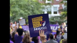 SEIU 503 vote to strike [upl. by John698]