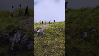 වංගෙඩිගල  Wangedigala Mountain in Sri Lanka drone hike camping [upl. by Petr]