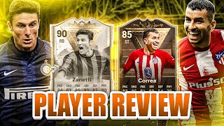 EA FC 24 CORREA und ZANETTI CENTURION PLAYER REVIEW [upl. by Goeselt674]