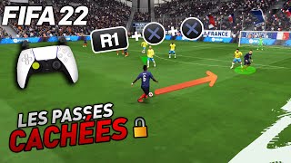 Les Passes CACHÉES DE FIFA 22  TUTO [upl. by Aicitan]