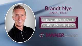 Meet Brandt Nye CMPC NCC Behavioral Health amp Sports Psychology at Tanner Clinic in Layton Utah [upl. by Largent]