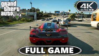 Grand Theft Auto 5 4K Ultra Graphics Gameplay Walkthrough Part 1  GTA 5 PC 4K 60FPS FULL GAME [upl. by Tletski]