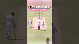 4 Bat broken deliveries in Cricket cricket cricketlover cricketshorts [upl. by Meelak343]