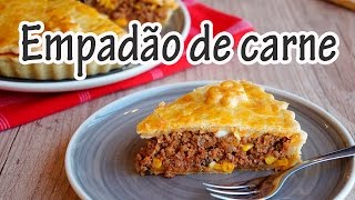 EMPADÃO DE CARNE I Receitas e Temperos [upl. by Ainehs]