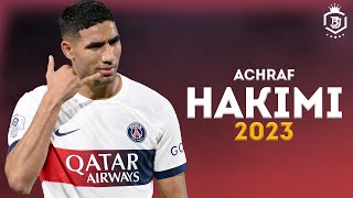 Achraf Hakimi 2023  Amazing Skills Goals amp Tackles  HD [upl. by Egon]