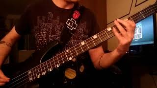 Marmozets  Major System Error Bass cover [upl. by Manaker673]