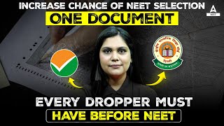 Every Dropper Must Have 😲This Document 📃 Before NEET  Garima Goel [upl. by Ponzo560]