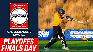 🔴 Dream11 ECC Challenger 2024  Playoffs Finals Day  2 Oct 2024  Live European Cricket [upl. by Ahsyla]