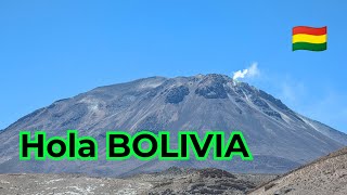 Crossing the Border into BOLIVIA  Ollagüe Border Crossing  Cycling Latin America E48 [upl. by Nyliahs197]