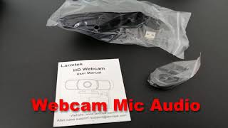 Larmtek W3 HD Webcam Review [upl. by Anitsyrc]