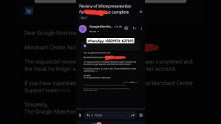 I will fix your google merchant center suspension misrepresentation and website needs improvement [upl. by Esilrac]