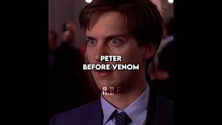 Peter changed a lot in spider man 3 spiderman edit recommended music shorts [upl. by Mikel674]