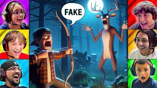 OH DEER Hilarious Hunting Game FGTeeV 6 Player Family Gameplay [upl. by Wadlinger831]