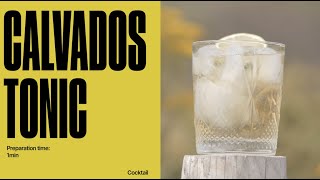 Calvados Tonic Cocktail Recipe by Calvados [upl. by Gleason]