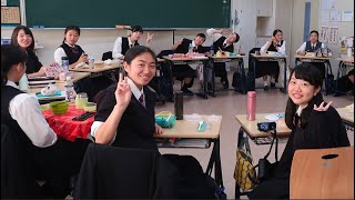 Une journée dans un lycée pour filles au Japon [upl. by Yma774]