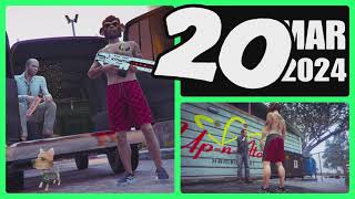 The Gun Van location amp Street Dealers today March 20 2024 in GTA 5 NO RAILGUN this week [upl. by Eiznekcam324]