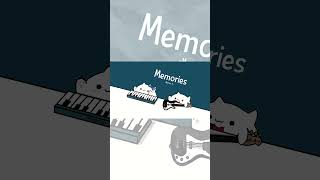 Meowmories 🎧 cover by Bongo Cat 🎧 [upl. by Imotih]