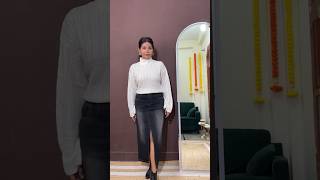 6 Modest Winter Wear College Outfit Ideas From Myntra Under 700 shorts myntrahaul haulvideo [upl. by Simmons359]