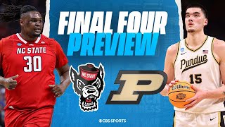 2024 NCAA Tournament FINAL FOUR NC State vs Purdue FULL PREVIEW I March Madness I CBS Sports [upl. by Atikcir]