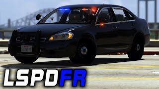 LSPDFR  E45 P1  First Person Impala Patrol [upl. by Nolra680]