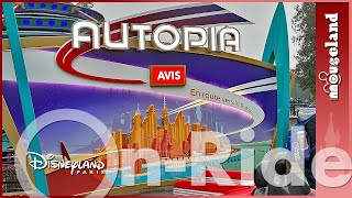 Disneyland Paris On Ride Autopia presented by AVIS 2023 [upl. by Kciremed]