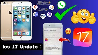 How To Use UPIGoogle Payphone pay In Iphone 665s  Google Pay iPhone 6 Me kaise chalaye ios17 [upl. by Krissy700]