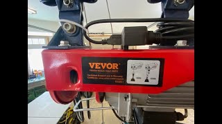 Vevor Electric Hoist Installation [upl. by Felicia]