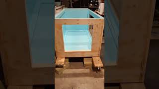 200 Gallon Plywood Aquarium 1 [upl. by Bottali339]