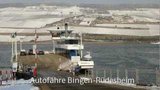 Rheinüberquerung Fähren BingenRüdesheim [upl. by Ikaz168]