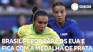 Brasil perde para os Estados Unidos e fica com a medalha de prata [upl. by Corron]