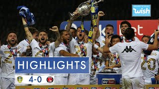 Highlights Leeds United 40 Charlton Athletic  201920 EFL Championship [upl. by Jaqitsch492]