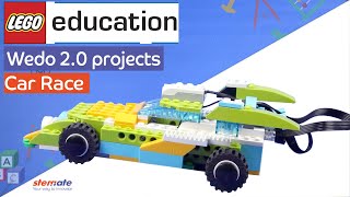 Wedo 2 0 instructions  code Race Car II LEGO EDUCATION [upl. by Malita]