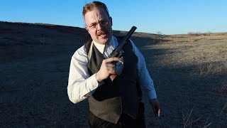 Uberti Schofield Revolver Review [upl. by Odnalra]