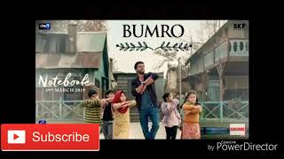 Bhumro Bhumro Full Song Karaoke  Notebook  Vishal Mishra [upl. by Meid87]