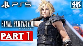 FINAL FANTASY 7 REBIRTH Gameplay Walkthrough Part 1 FULL GAME 4K 60FPS PS5  No Commentary [upl. by Campagna]