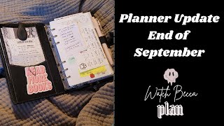 Planner Update end of September [upl. by Ecaidnac]