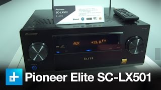 Pioneer SC LX501 Elite Receiver  Hands On [upl. by Grearson]