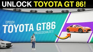 Toyota GT86 freischalten  Forza Horizon 4 16000000 CR [upl. by Bonn240]