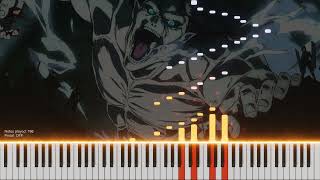 Vogel im Käfig  Attack on Titan  Animenz Piano Transciption [upl. by Vicky692]