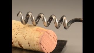 How to Forge a Corkscrew Worm [upl. by Ehpotsirhc]