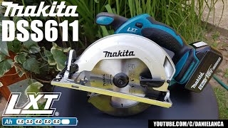 Makita DSS611Z Fierastrau circular cu acumulator 18V Cea mai buna alegere [upl. by Skrap]