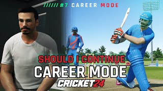 Captaincy  Ahmedabad One Day Final 24 First Season Ending  Cricket 24 Career Mode Gameplay [upl. by Andris]