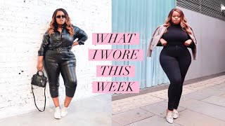 Plus Size Date Night Outfit  What I Wore This Week  Edee Beau [upl. by Teresina]